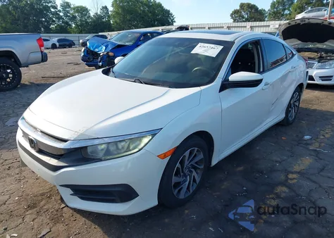 2016 Honda Civic Ex из США, поврежденный, VIN 19XFC2F72GE033844
